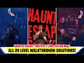 HAUNTED ESCAPE CHAPTER 2 Fortnite All 20 Level HIDDEN PUMPKIN Solutions JKR - JULIAN Haunted