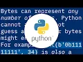 Comparison of byte literals in Python