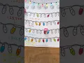 Fine motor Christmas Holiday Lights Game