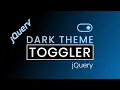 Ultimate Theme Toggle jQuery Local Storage