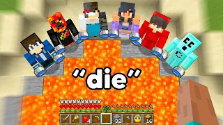 Download Minecraft, But If You DIE my Friends Lose... MP3