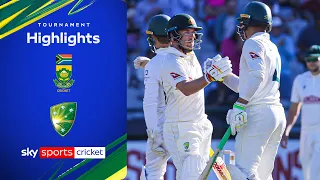 Inglis & Carey partnership puts Australia on top! | South Africa vs Australia | Day Two, Third Test