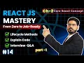 React JS Mastery Ch 2 - Lifecycle Methods In React Part-1 Core React Concept