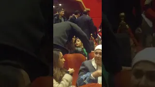 ياسمين رئيس وكريم فهمى العرض لخاص لفيلم انا لحبيبي 