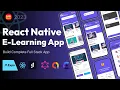 Build React Native E Learning App Using Expo React Native HyGraph Grap L Full Stack App