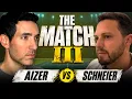 The Match III Aizer vs Schneier Tennis Fantasy Football for Charity Live Q A Reaction