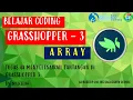 TUGAS 4A - MENYELESAIKAN TANTANGAN GRASSHOPPER 3