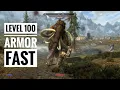 Skyrim SE Special Edition Level 100 Armor Fast Heavy Armor Light Armor Leveling Guide