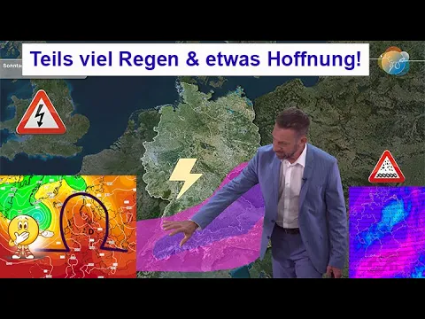 Download MP3 Teilweise viel Regen (Alpenraum/Süden) & etwas Hoffnung (Ende Juni). Wettervorhersage 07.-16.06.2024