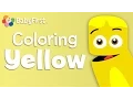 Download Lagu Lemons, Corn and Bananas | Yellow | Learn the Colors | Color Crew | BabyFirstTV