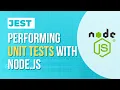 UNIT TESTS Using JEST for defining and running unit tests from node js