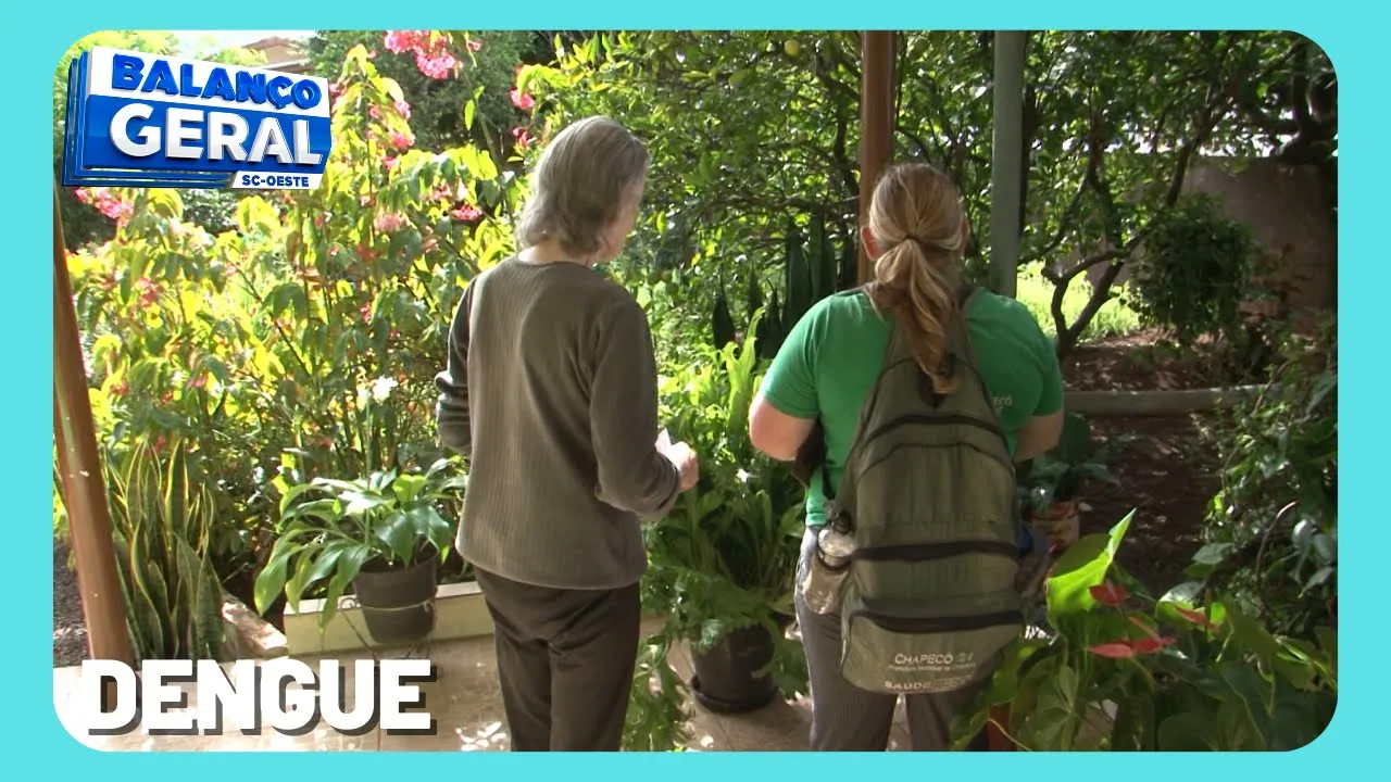 Dengue: Levantamento de índice rápido fiscaliza 3.212 residências em Chapecó