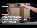 PCLAS Industrial Filter Cartridges for Highly Viscous Liquids Parker Hannifin