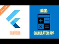 Flutter Coding Develop Your Own Calculator with Fluter