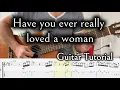 Lagu Have You Ever Really Loved a Woman - Guitar solo tutorial + TAB || Twintonics (song by Bryan Adams)