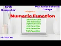 10th Computer Ch 5 Numeric Function