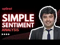 Simple Sentiment Analysis Sentiment Analysis Python NLP Tutorial upGrad