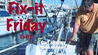 Fix it Friday – The boat gets a clean – Carl and Jenny