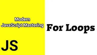 For Loops Javascript ES6 tutorial for beginners Time For Code