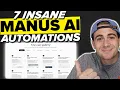 7 MIND BLOWING Use Cases For Manus AI How To Use Manus AI For Beginners