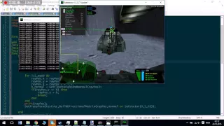 Battlezone lua raycasting