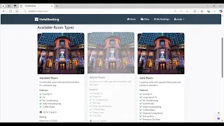 Hotel Booking Website Python Flask Java HTML CSS EDGE LUFFY