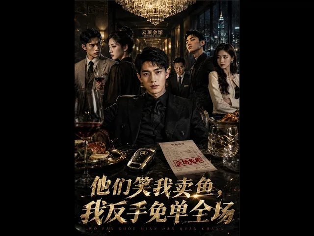 他们笑我卖鱼,我反手免单全场