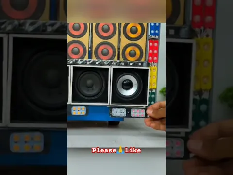 Diy Dj Track Gauri Ganesh Murti Dj Trolley || Laddu Gopal Mini Lighting Durga Puja #shorts #dj