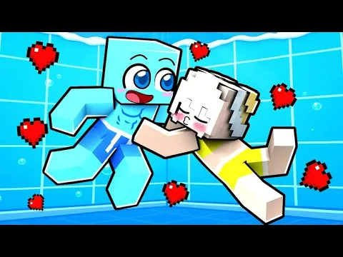 Video Thumbnail: Clara Besa a Awita en la FIESTA de la PISCINA en MinecraftâŠ
