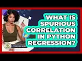 What Is Spurious Correlation In Python Regression - Python Code School