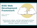 Kiss Web Development Framework - Part IV