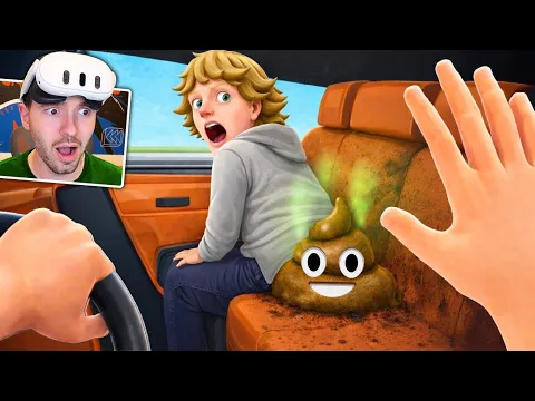 Video Thumbnail: Sendo TAXISTA e todos se SUJARAM! - VR Taxi Drive