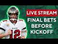 LIVE STREAM NFL Week 8 Predictions Best Bets Player Props Stats Red Zone Pregame Show
