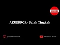 Lagu AKUERROR - Salah tingkah \