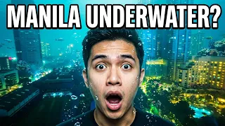 Typhoon Hits Manila: Torrential Rains Cause Major Floods 🚨 #ManilaFlood #TyphoonPH #ManilaWeather