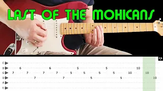 LAST OF THE MOHICANS Guitar Lesson With Tabs The VHBL Cover 
