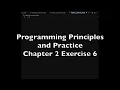 PPP - Programming Principles and Practice