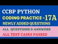 Coding Practice - 17A Python CCBP 4 0 Comparing Strings Naming Variables