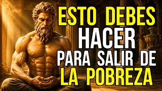 8 SACRIFICIOS Que Debes HACER Para Salir De La POBREZA | ESTOICISMO
