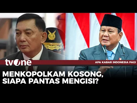 Menkopolkam Kosong, Siapa Pantas Mengisi?