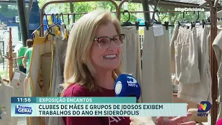 Exposição “Encantos” em Siderópolis valoriza criatividade dos Clubes de Mães