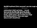 Reddit relationship - advice My 20f boyfriend 22m assumed I was into rough sex because of my race