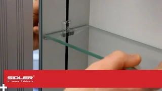 SIDLER s patented shelf adjustment system
