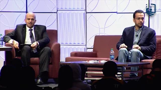 المناظرة الفكرية د علي السند ود ابتهال الخطيب الؤتمر السنوي الرابع والثلاثون 