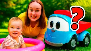 @KinderLernAbenteuer Picknick mit Leo dem Lastwagen im Garten