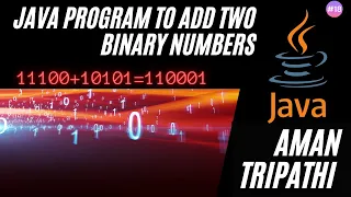 Java Program to Add two Binary Numbers