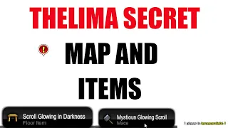 AQW SECRET MAP Tercesamileht Scroll Glowing In Darkness Mystious Glowing Scroll Thelima Secret