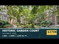 270K Philadelphia Condo Tour 4625 Pine St at Historic Garden Court