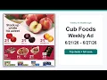 Cub Foods Weekly Ad 26 - 26 Top Deals