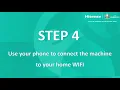 Hisense Portable Air Conditioner and Dehumidifier Connect to WIFI by Android phone